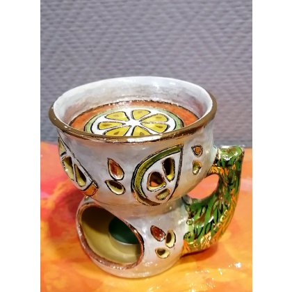 Бокал - подсвечник.